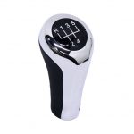 Suitable for Bmw  Chrome & Black  5 Speed Gear Shift Knob