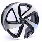 18" R-Line 5054 5/112 Black Machine Face Alloy Wheels
