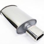 1X Racing Stainless Steel 90mm Dragon Exhaust Backbox