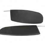 VW Beetle 58-63 TMI Sun Visors Finished in Black Vinyl(pair)