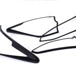 Toyota Fortuner 2020+ Matt Black Tailight Trim Set