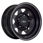 16" A-Line Spoke 5/150 Black Alloy Wheels