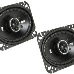 Kicker DS Series 4x6" Coaxial Speakers
