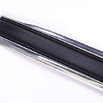 AutoGear Stick-on Rubber & Chrome Door Beading - 43mm Width