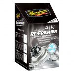 Meguiar's Whole Car Air Re-Fresher Odor Eliminator - Black Chrome Scent