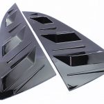 VW Polo 6 Quarter Window Stick-on Louver (pair)