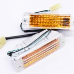 VW Golf Mk1 Crystal Amber Bumper Indicator Unit