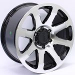 18" Racing Hart Legacy 6/139 Satin Black Alloy Wheels