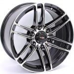 18" Racing Hart Zepter 6/139 Black Machine face Alloy Wheels