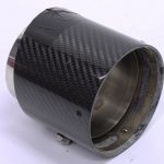Carbon Fibre Exhaust Pipe suitable to fit Mini One (non-oem)