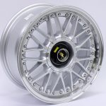 17" Racing Hart Vogue 4/100 & 4/108 Silver Machine lip Alloy Wheels