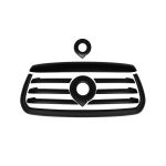 GWM P-Series Matt Black Front Grill Surround Kit