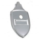 VW Beetle Wolfsburg Bonnet Crest Badge Backing: Beetle 1951-1963, Beetle Cabrio 1951-1963