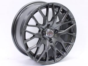 15" A-Line Matrix 4x100 Gunmetal Alloy Wheels