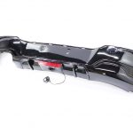 Suitable for Bmw F21 Gloss Black Single Pipe Rear Apron