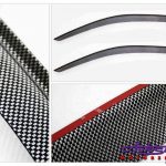 Carbon Look Windshields for Isuzu 2022+ Dmax (Front windows only)