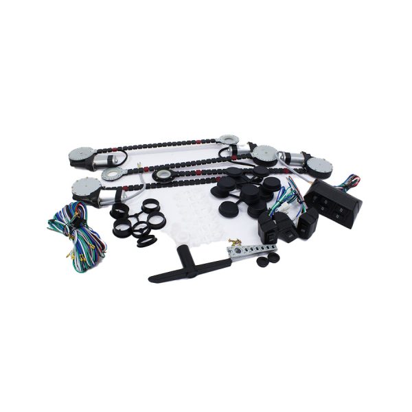 Electric Power Window Kit for 4 Door Vehicles Autostyle Motorsport