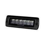 Hella Black Magic LED Mini Lightbar 6.2˝ Single Flush Mount (Flood)