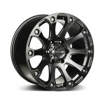 18" Racing Hart Mob 6/139 Satin Black Alloy Wheels