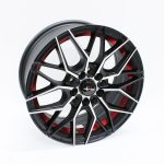 15" Racing Hart Forma 5/100 & 5/114 Satin black Alloy Wheels