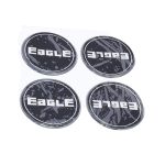 Wheel Decal Stickers with Eagle Lettering
