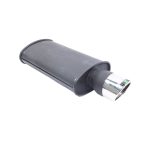 1X Racing Oval Kyalami 90mm Single Pipe Exhaust Backbox