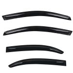 Gloss Black Windshields for Chevrolet Aveo 2011 + 4piece set