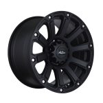 17" A-Line Destroyer 5/150 Matt Black Alloy Wheels