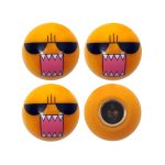 Angry Face Emoji Valve Caps