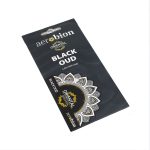 Aerobion Oud Black Car Perfume Card