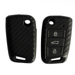 Silicon Rubber Key Cover for Golf 7 Gti - Carbon Fibre Finish