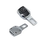 Seat Belt Extender Clip with Carbon Fibre Design (each)