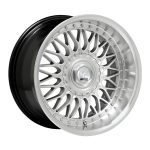 18" A-Line Scorpion 5x120 Silver Machine Lip Alloy Wheels