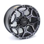 18" A-Line Outlaw 6/139 Satin Black Smoked Tint Alloy Wheels