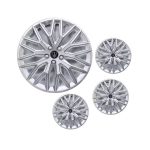 14" Gunmetal Hockenheim Design Wheel Caps (set of 4)