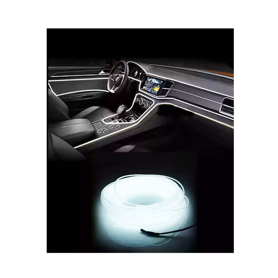 2328-LED-STRIP-WHITE Interior Decorative LED EL String Light in White (3metre) - Image 1