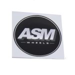 Autostyle ASM 55mm Alloy Wheel Center Sticker (each)
