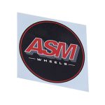 Autostyle ASM 59mm Alloy Wheel Center Sticker (each)