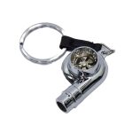 Keyring with Whistle Turbocharger