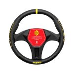 Momo SWC0PROBY Profile Series Black & Yellow Steering Wheel Cover (38cm diametre)