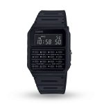 Casio CA-53WF-18DF Retro Databank Wristwatch (Black)