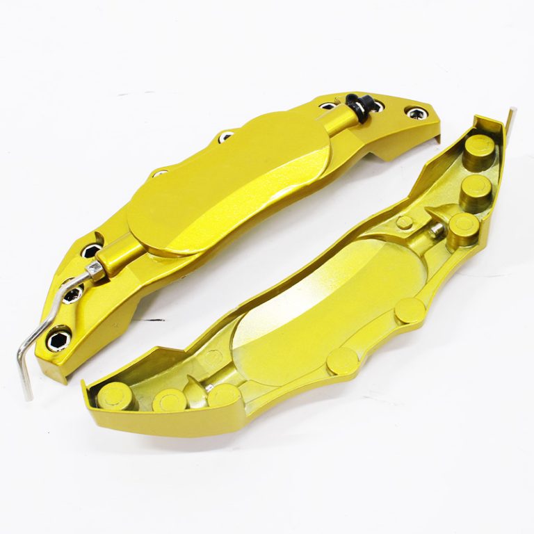 Decorative Metal Brake Caliper Covers 24x7cm (gold) Autostyle