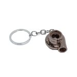 Novely Turbocharger Design Keyring (Bronze)