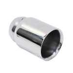 BSK 90mmStainless Steel Single Round Tailpipe