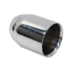 BSK 101mmStainless Steel Single Round Tailpipe
