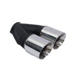 BSK 76mmm Stainless Steel Double Angled-Cut off Tailipe