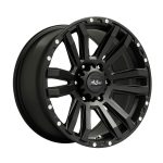 18" A-Line Scavenger 6/139 Satin black Alloy Wheels