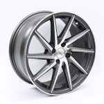 17" A-Line Phoenix 5/100 Gunmetal Machined Face Alloy Wheels (D-Turning Left)