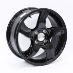 15" M7453 4/100 Gloss Black Alloy Wheels