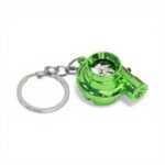 Keyring with Lightup Turbocharger & Boost Noise (Green)